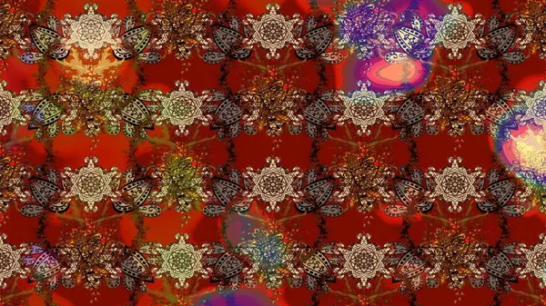 Eskiz geçmişi. Eski usul. Raster. Raster illüstrasyonu. Kumaş, tekstil, duvar kağıdı baskısı için. Tomurcukları çiçekli sevimli çiçek deseni..