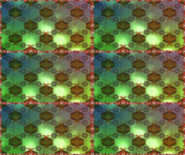 Ultraviyole kumaş deseni. Kusursuz desen. Raster illüstrasyonu. Organik motif arkaplanı.