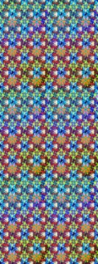 Mavi ve yeşil renkli güzel çiçekli çizim deseni, suluboya çiçek deseni, duvar kağıdı, kart ya da kumaş için fayanslı. Raster..