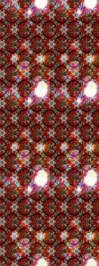 Çiçek ve yapraklı çiçek deseni. Raster illüstrasyonu. Küçük çiçekli şirin desen.