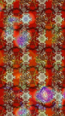 Dekorasyon ve tasarım için güzel bir desen. Moda baskısı. Eski model. Suluboya çizim kalıbı. Çiçeğin suluboya çizimlerinin zarif deseni.