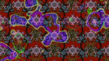 Güzel kumaş deseni. Güzel suluboya yaz çiçekleri deseni..