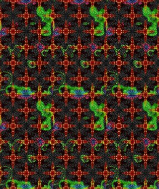 Raster Illustrasyon 'daki Çiçek Deseni' nin son moda çizimi. Siyah renkli çiçekler. Düz Çiçek Elementleri Tasarımı. Renkli Yaz Teması çizim şablonu.