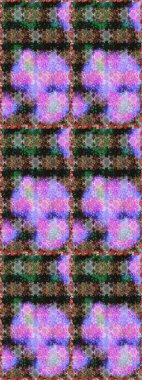 Çizgisiz desen. Raster Moda kumaş deseni. Şirin çiçekler..