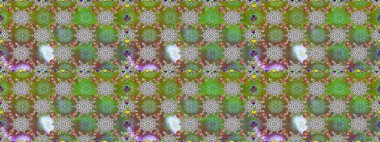 Anti-stres için soyut örnek sayfası. Raster illüstrasyonu. Yeşil ve gri renklerde.