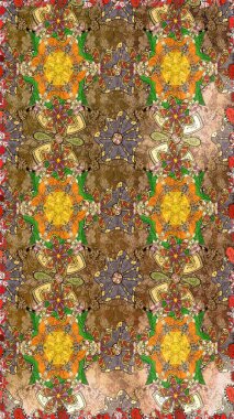 Bahar mevsimi. Raster güzel bir çiçek deseni çizmiş. Tatil havası. Nazik romantik baskı.