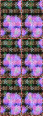 Çizgisiz desen. Raster Moda kumaş deseni. Şirin çiçekler..