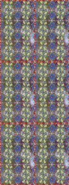 Raster dikişsiz çiçek deseni. Vadinin gri ve nötr renklerinde çiçekleri.