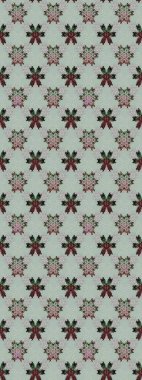 Modern gelişim, gri raster arka plan duvar kağıdı çizimi, klasik çizgi, desenli desenli çiçekler, çiçekli süsler. Çiçekli el çizimi çizimi deseni.