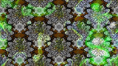 Tony 'nin kumaş kalıbını çiz. Raster illüstrasyonu. Modaya uygun kumaş deseni. Küçük çiçekte sevimli çiçek deseni var..