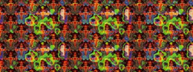 Güzel kumaş deseni. Küçük bir çiçekte eskiz deseni. Raster illüstrasyonu. Güzel çiçek arkaplanı..