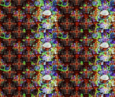 Çiçek kompozisyonu, el boyası, hassas şablon. Sevgililer günü ve tebrik kartı konsepti için şık bir davetiye. Üst manzara, yumuşak stil. Kahverengi renkte manzaralı çiçek deseni.