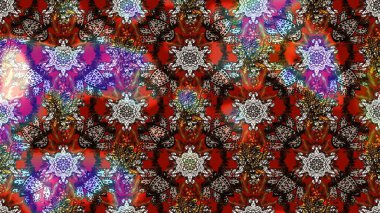 Raster çiçekli arka plan. Renkli Yaz Temalı eskiz kalıbı. Güzel kumaş deseni. Yazdır. Düz Çiçek Elementleri Tasarımı. Güzel çizim şekli..