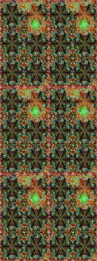 Şam, tasarım için kusursuz desen. Kahverengi renklerde, altın elementlerle pürüzsüz desen.