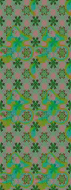 Raster illüstrasyonu. Küçük çaplı çiçeklerdeki basit şirin desenler. Tekstil veya kitap kapakları, imalat, duvar kağıtları, baskı, hediye paketi ve yapıştırma kitabı için çiçek eskiz geçmişi.