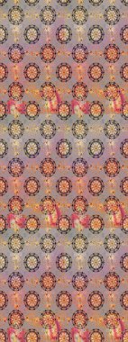 Çiçekli karalama şeklinde Raster çiçek deseni. Tarafsız renklerde çiçekler. Yumuşak, yaz çiçekli arka plan.