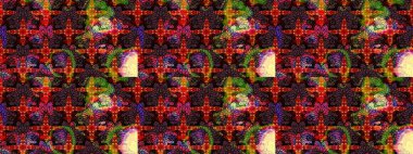 Hediye ambalaj kağıdı, tebrik kartları, posterler ve pankart tasarımı. Raster düz çiçek çizim deseni. Siyah ve kahverengi renkte çiçekler.