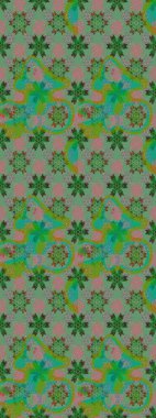 Raster illüstrasyonu. Küçük çaplı çiçeklerdeki basit şirin desenler. Tekstil veya kitap kapakları, imalat, duvar kağıtları, baskı, hediye paketi ve yapıştırma kitabı için çiçek eskiz geçmişi.