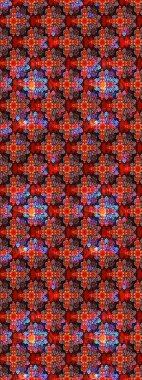 Çiçek deseni. Şatafatlı bahar bahçesi dokusu. Raster illüstrasyonu. Çiçek çizimi arkaplanı.