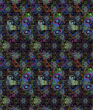 Düz Çiçek Elementleri Tasarımı. Renkli Bahar Teması eskiz kalıbı. Siyah renkli çiçekler. Güzel çiçek deseni..