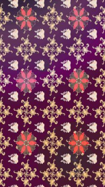 Yumuşak, bahar çiçekleri mor renklerde. Çiçekli yumuşak bir eskiz şekli. Raster illüstrasyonu. Raster çiçekleri klasik tarzda resmedilir..