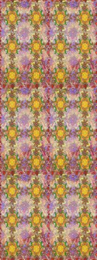 Kusursuz bir geçmişi var. Tomurcukları çiçek olan sevimli bir çiçek deseni. Eski usul. Raster illüstrasyonu. Raster. Kumaş, tekstil ve duvar kağıdı baskısı için..