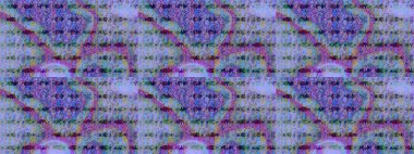 Küçük mavi çiçekli oldukça eski bir besin torbası deseni. Millefleur 'lar. Tekstil, kumaş, kapaklar, duvar kağıtları, baskı, paket, koleksiyon defteri, örgü, dekupaj için çiçek arkaplanı..