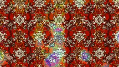 Sabıka fotoğraflarında, bebek kıyafetlerinde, duvar kâğıtlarında, paket kutularında falan kullanılabilir. Zarif, parlak ve eskiz kahverengi ve kırmızı çiçek desenli tasarım. Raster..