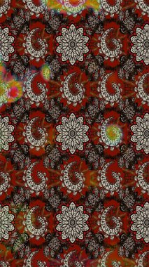 Simple cute pattern in small-scale flowers. Raster illustration. Floral sketch background for textile or book covers, manufacturing, wallpapers, print, gift wrap and scrapbooking.