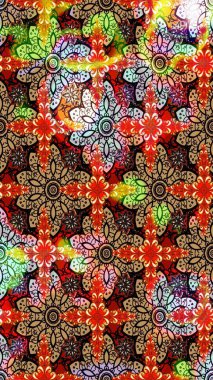 Raster kına dövme tarzı. Etnik Mandala süsleme. Kullanılabilir Tekstil, tebrik kartı, boyama kitabı, telefon durumda yazdırma için. Hint çiçek desenli madalyon desen.