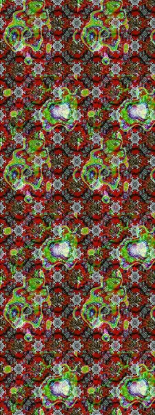 Bir sürü kırmızı, kahverengi ve nötr soyut çiçekli tropik eskiz deseni. Renkli, kahverengi ve nötr raster çizimi. Küçük çiçekte sevimli çiçek deseni var..