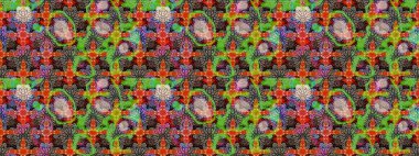 Davetiye ve kartpostal tasarımı için dekoratif çiçek unsurları. Yapraklı çizim şekli. Şirin, zarif çiçekler Raster illüstrasyonu. Poster ya da kapak için arka plan. Tekstil için figür.