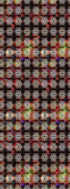 Etnik Mandala süsü. Raster Henna dövme stili. Tekstil, tebrik kartı, boyama kitabı, telefon kılıfı baskısı için kullanılabilir. Hint çiçekli desenli şal desenli..