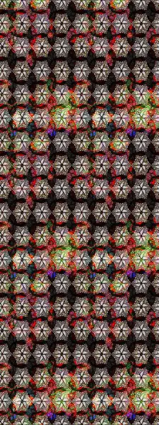 Etnik Mandala süsü. Raster Henna dövme stili. Tekstil, tebrik kartı, boyama kitabı, telefon kılıfı baskısı için kullanılabilir. Hint çiçekli desenli şal desenli..