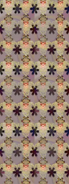 El çizimi. Raster illüstrasyonu. Çiçekler, dallar, bitkiler ve çiçekler. Güzel kumaş deseni.