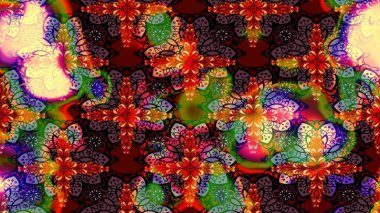 Flower eskiz arka planı. Çiçek deseni. Raster illüstrasyonu. Şatafatlı bahar bahçesi dokusu.