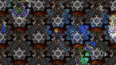 Çiçekli yumuşak bir eskiz şekli. Raster çiçekleri klasik tarzda çizilmiş. Raster illüstrasyonu. Yumuşak, bahar çiçekleri siyah ve gri renklerde.