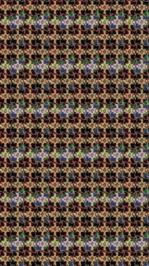 Çizim raster deseni. Çiçek arkaplan. Güzel kumaş deseni.