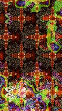 Bahar mevsimi. Tatil havası. Raster güzel bir çiçek deseni çizmiş. Nazik romantik baskı.