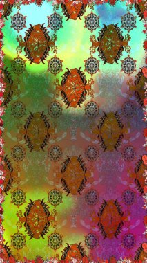 Sevimli çiçek arka plan. Küçük çiçekte dikişsiz desen. Raster illüstrasyon. Güzel kumaş deseni.