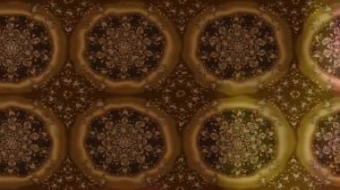 Renkli unsurlarla hareketli arka plan görüntüleri. Çiçekler. Eski model. Bayrak tarzı. Video kaydı. Şablon. Döngü. Kusursuz.. 