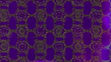 Renkli unsurlarla hareketli arka plan görüntüleri. Çiçekler. Eski model. Bayrak tarzı. Video kaydı. Şablon. Döngü. Kusursuz.. 