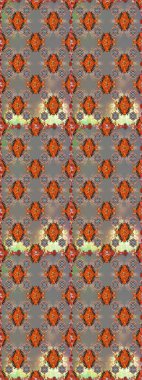 Raster illüstrasyonu. Moda baskısı, albüm, ambalaj kağıdı ve duvar kağıdı için zarif dekoratif süslemeler. Küçük çiçekli basit, dikişsiz desen. Gri ve kahverengi renkte şirin çiçekler.