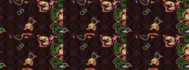 Çiçek arkaplan. - Kahverengi ve gri çiçekler. Çiçek kolajı. Çiçek kompozisyonu. Doğa. Raster deseni. Küçük çiçekte güzel desen var..