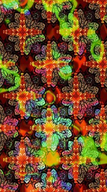 Çiçekli eskiz arkaplanı. Düz Çiçek Elementleri Tasarımı. Çocuk stili. Renkli Bahar Teması çizim şablonu.