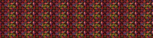 Siyah ve kahverengi renkte çiçekler. Raster illüstrasyonu. Küçük çiçekte sevimli çiçek deseni var..