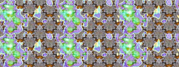 Raster illüstrasyonundaki çiçek desenli çizim. Güzel kumaş deseni. Renkli Bahar Teması eskiz kalıbı. Düz Çiçek Elementleri Tasarımı.