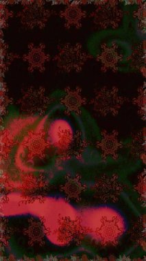 Raster dikişsiz Güzel kumaş deseni. Düz Çiçek Elemanları Tasarım. Çiçek deseni. Renkli Bahar Teması kesintisiz desen Arka Plan.