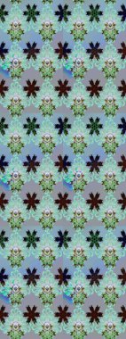 Raster çiçek desenli çiçek deseni, yapraklar, dekoratif elementler, sıçrama, lekeler, el çizimi kontur çizgileri ve Doodle çizim stili, grafik raster çizim çizimi.