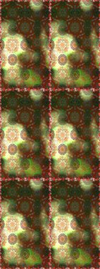 Moda baskısı. Suluboya kusursuz desen. Çiçeğin suluboya çizimlerinin mükemmel deseni. Dekorasyon ve tasarım için güzel bir desen. Raster illüstrasyonu. Eski.